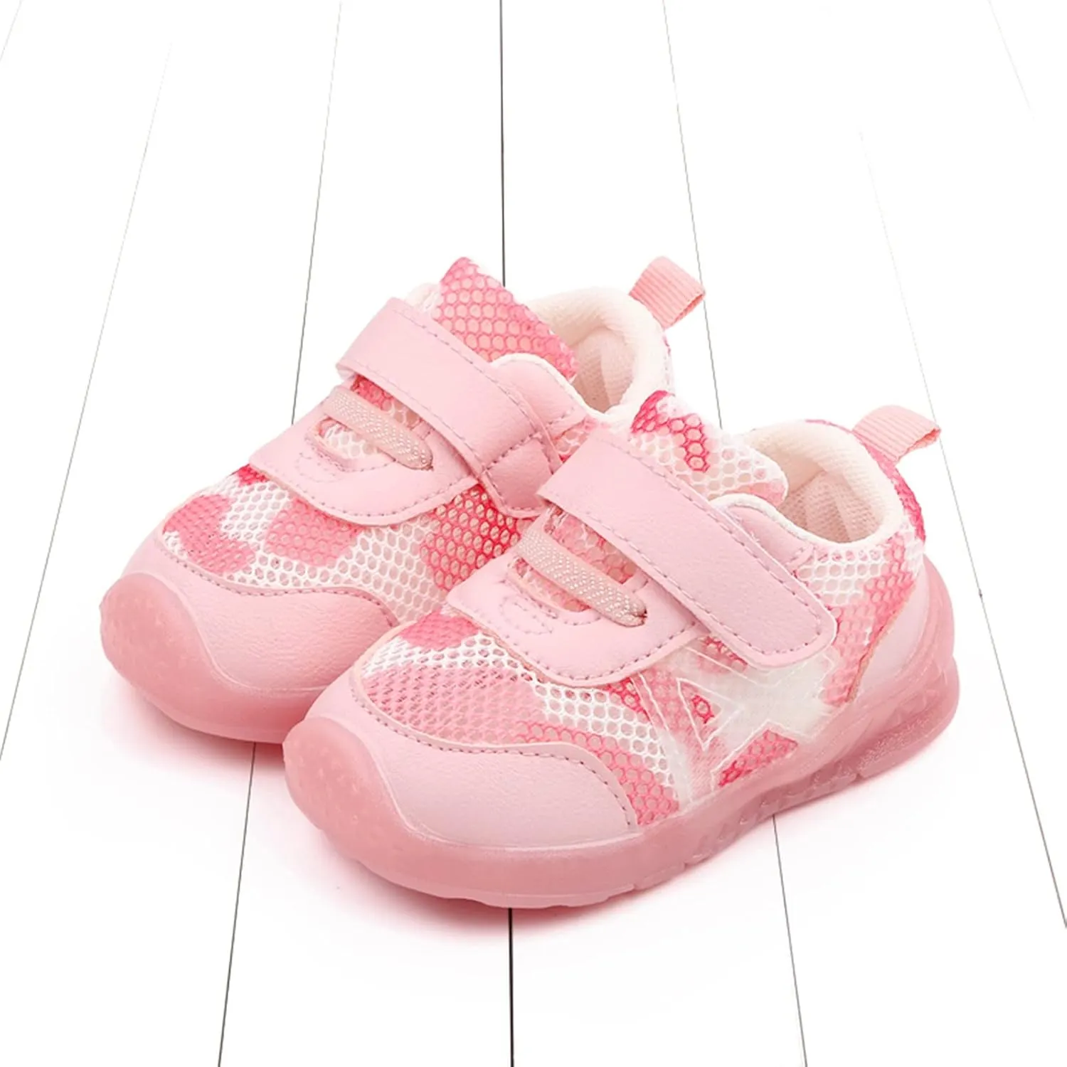 Roller Shoes for Girls Boys and Girls Children Breathable Hook Loop Non Slip Soft Sole Size 5 Shoes for Girls