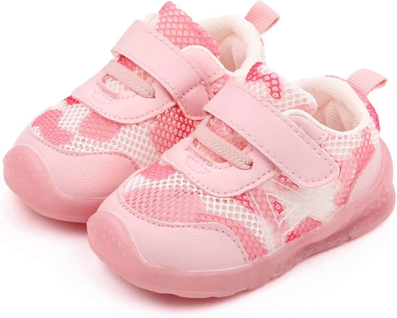 Roller Shoes for Girls Boys and Girls Children Breathable Hook Loop Non Slip Soft Sole Size 5 Shoes for Girls
