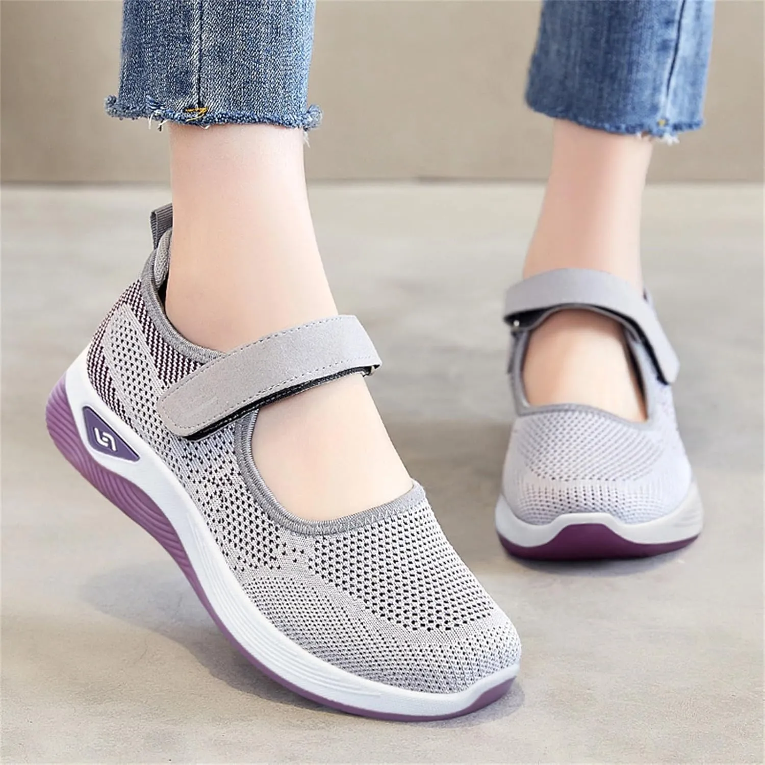 Running Shoes for Men Mesh Breathable Casual Slip On Shoes High Top Sneakers Running Lightweight Tennis Non Slip White Tennis Shoe Casual Loafers