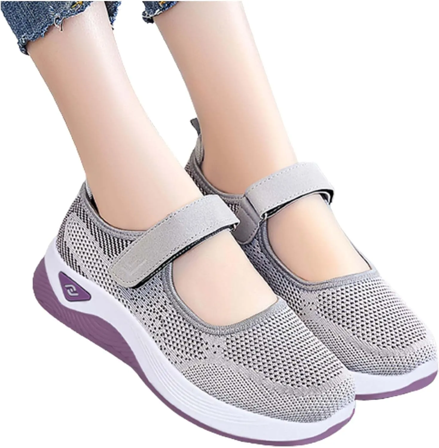 Running Shoes for Men Mesh Breathable Casual Slip On Shoes High Top Sneakers Running Lightweight Tennis Non Slip White Tennis Shoe Casual Loafers