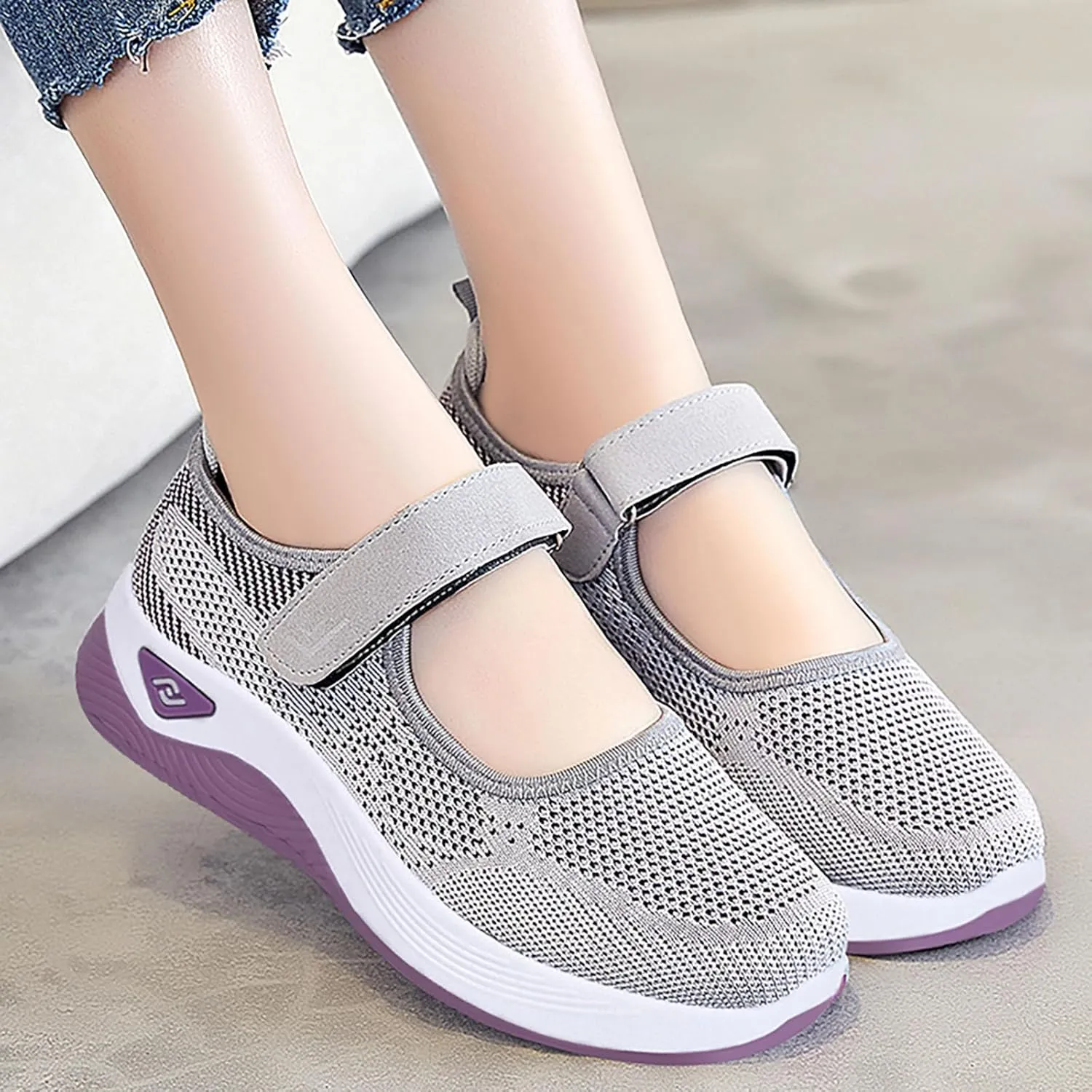 Running Shoes for Men Mesh Breathable Casual Slip On Shoes High Top Sneakers Running Lightweight Tennis Non Slip White Tennis Shoe Casual Loafers