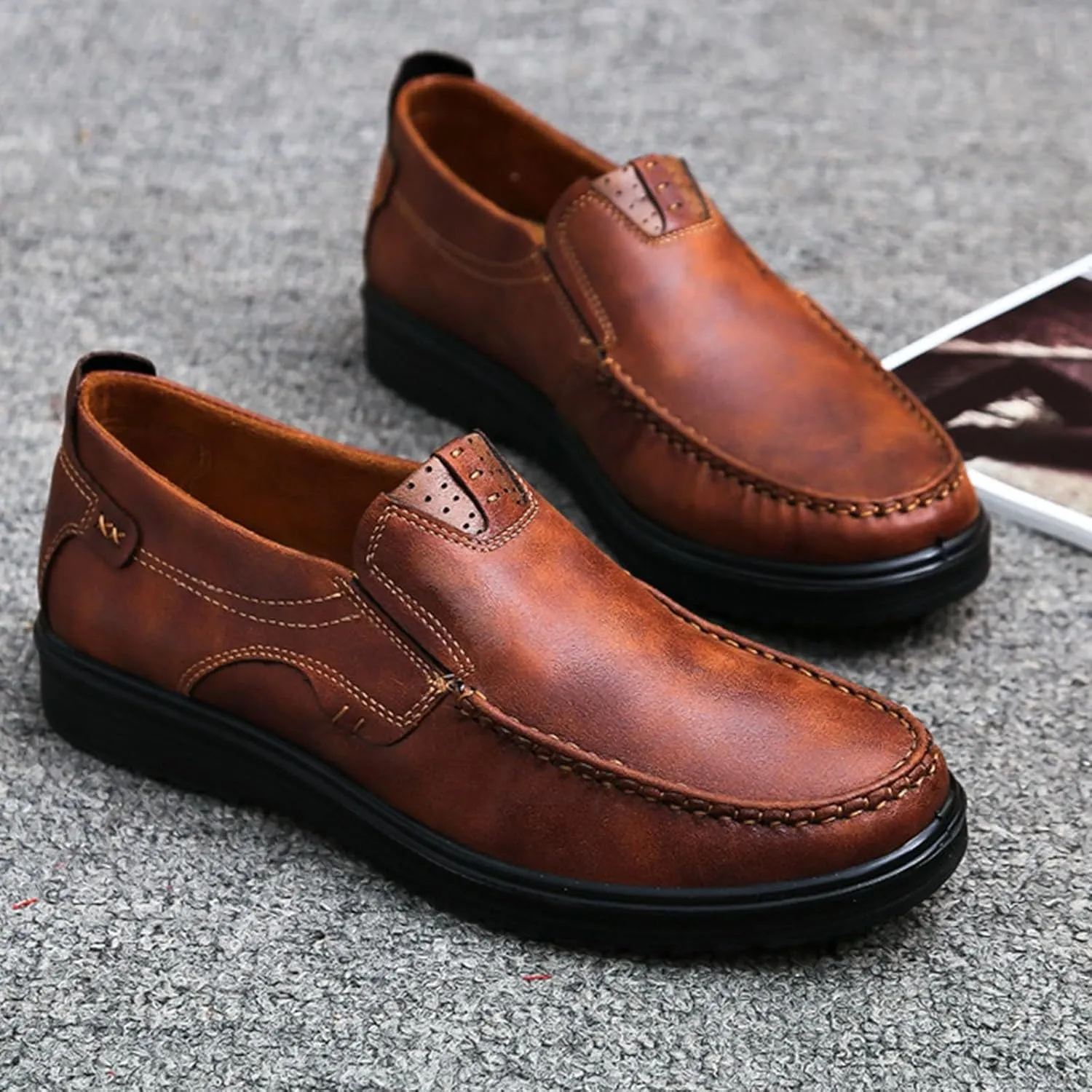 Running Shoes for Women Mens Slip On Sneakers Loafers for Women Comfort Fashion Casual Comfy Soft Christmas Tennis Shoes Round Toe Slip On Casual