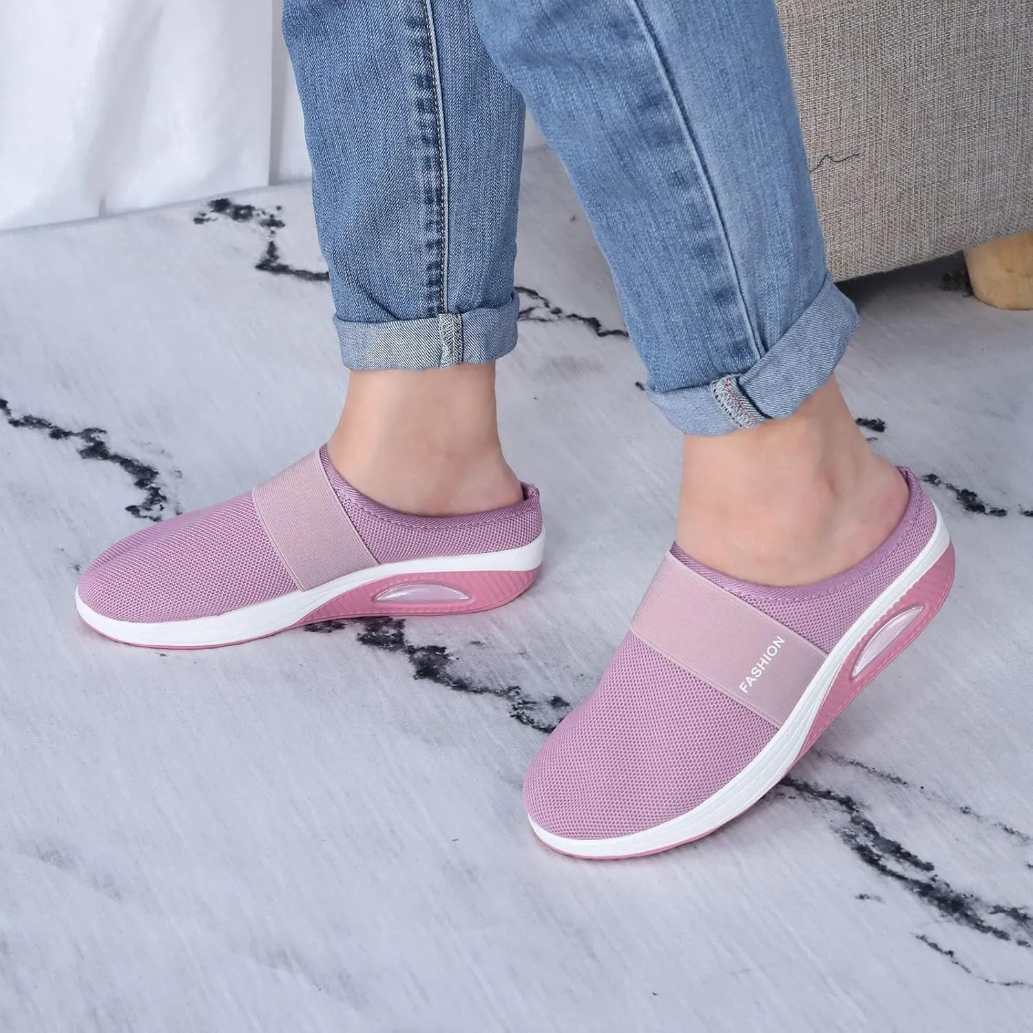 Running Shoes Womens Lightweight Slip On Sneakers Men Shoes for Men Women's Wide Loafers Black Loafers Women Wide with Womens Shoes Sneakers Slip On