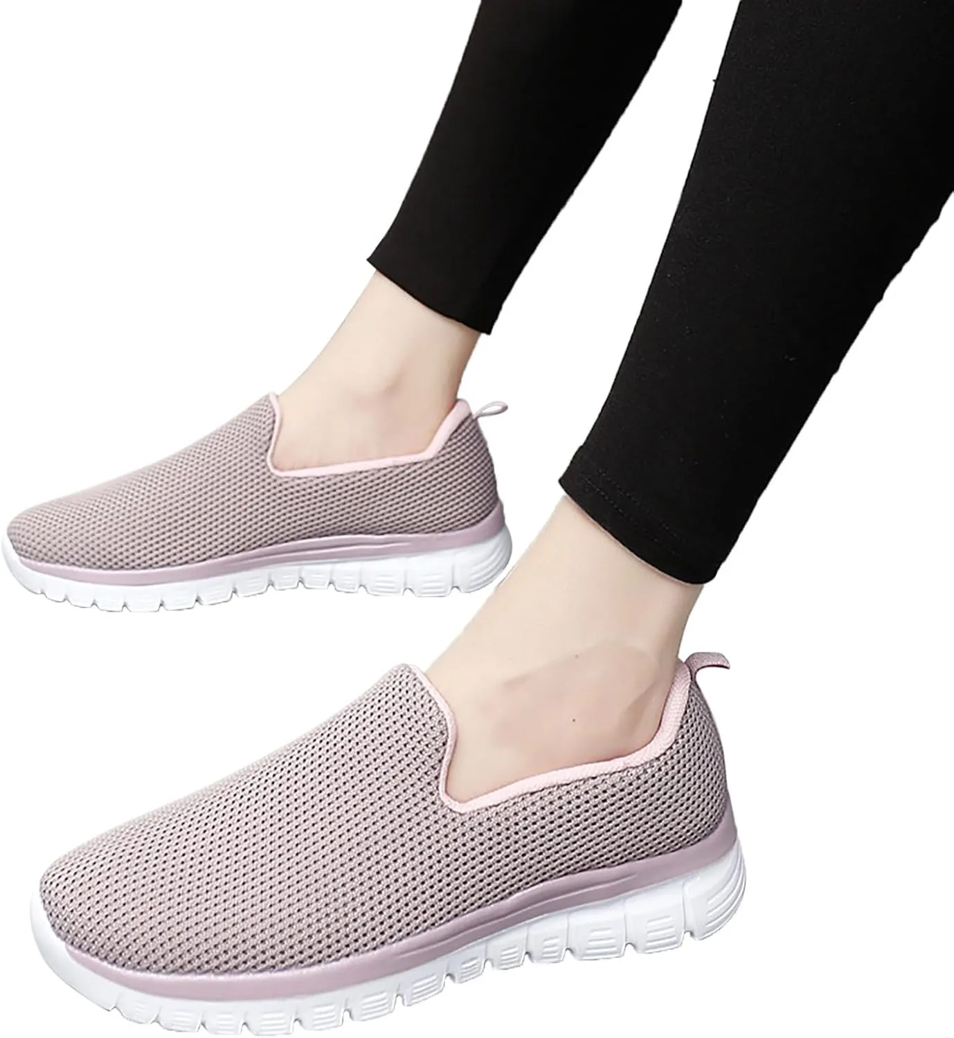 SBGMoSJ Womens Platform Sneakers Size 11 Wide Slip Resistant Women's Black Work Shoes Size 9 Canvas Shoes for Women Black Womens Running Shoes Size 7 1/2 Trending Tennis Shoes for Women 2023