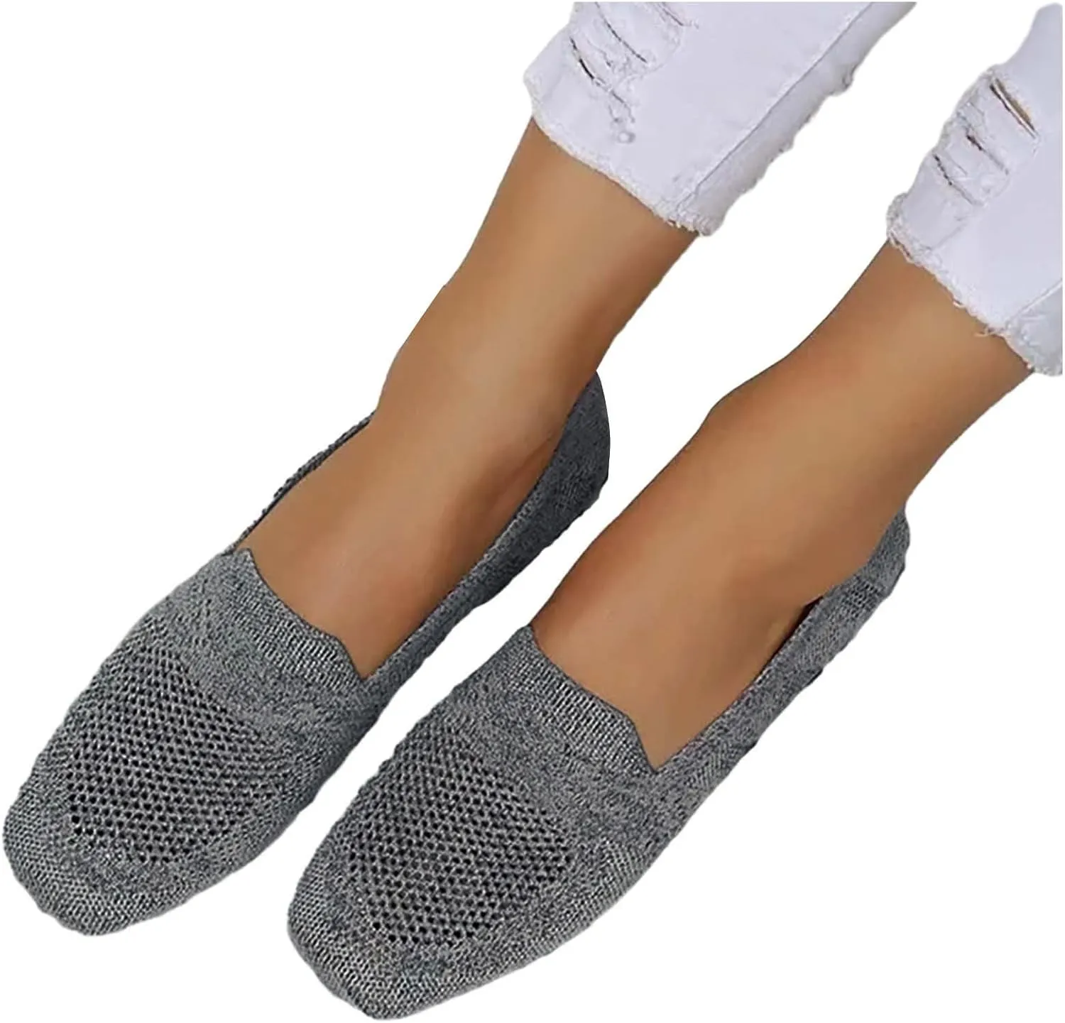 Shoes for Women Women's Fashion Sneakers Black Loafers Women Platform Slip On Soft Sole Christmas Shoes for Women Athletic Comfort Cute Casual Slip On Lightweight
