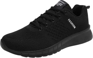 Slip on Walking Shoes for Men Casual Dressy Memory Foam Breathable Mesh Fashion Sneakers Non Slip Travel Jogging Training Gym Shoes Wide Width