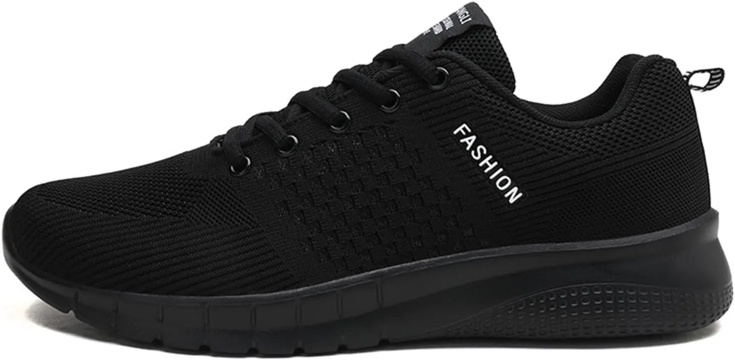 Slip on Walking Shoes for Men Casual Dressy Memory Foam Breathable Mesh Fashion Sneakers Non Slip Travel Jogging Training Gym Shoes Wide Width