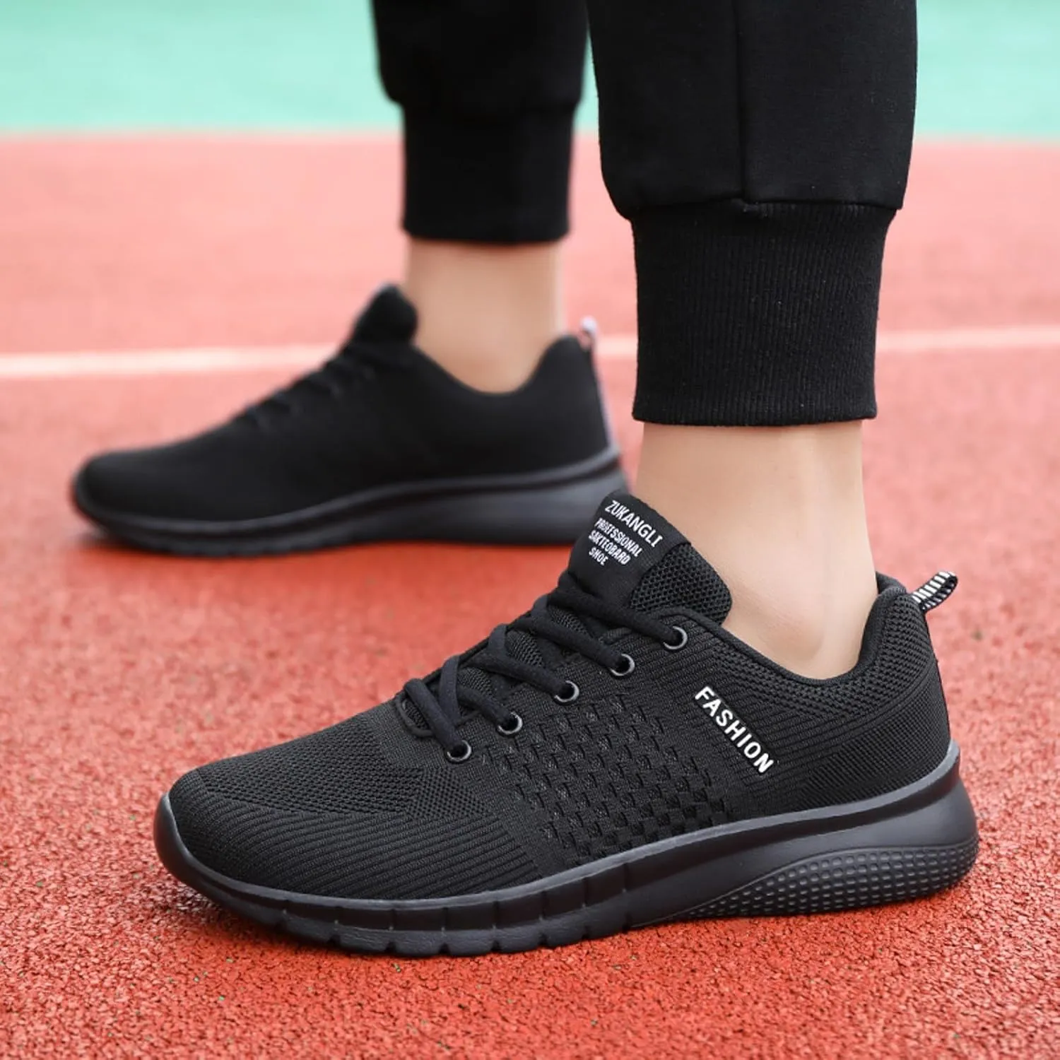 Slip on Walking Shoes for Men Casual Dressy Memory Foam Breathable Mesh Fashion Sneakers Non Slip Travel Jogging Training Gym Shoes Wide Width