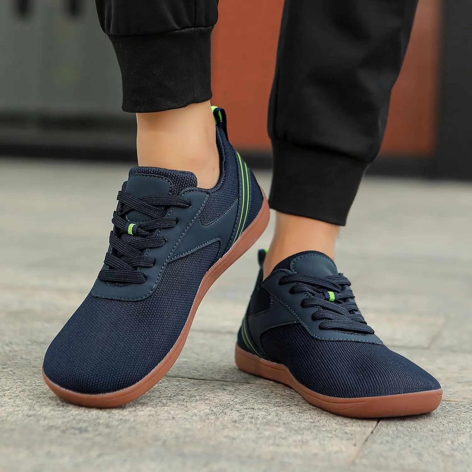Slip on Walking Shoes for Men Comfortable Memory Foam Breathable Fashion Sneakers Non Slip Travel Jogging Training Gym Shoes Wide Width