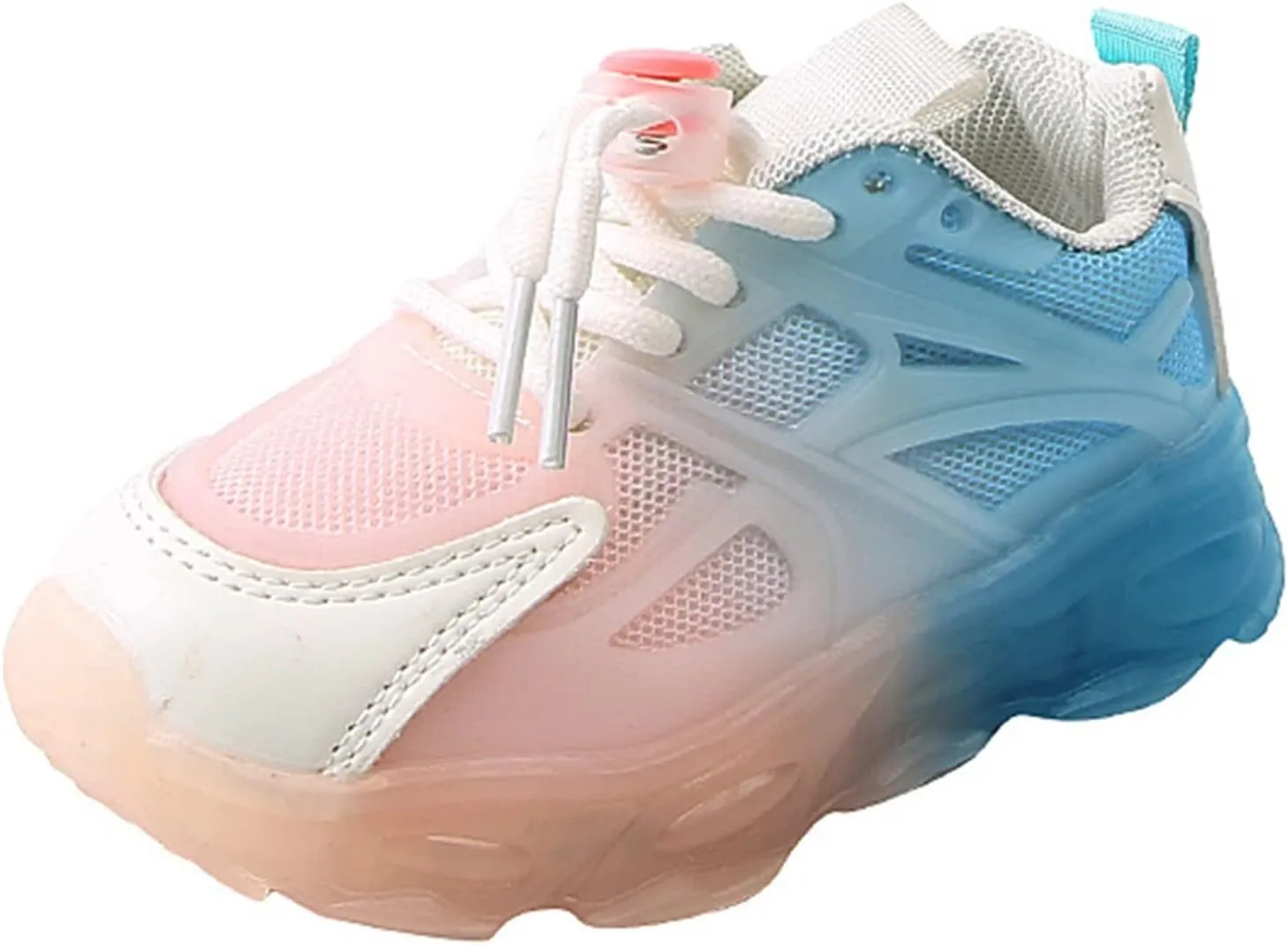Sneakers for Girls Baby Boys Girls LED Light Sneakers Basketball Shoes Walking Mesh Luminous Sport Running Shoes