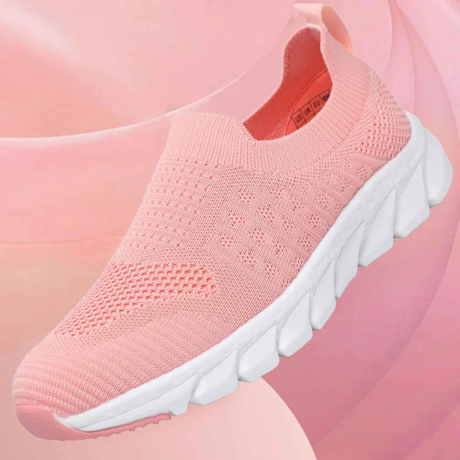 Sneakers for Women Walking Shoes Non-Slip Lightweight Tennis Womens Mesh Breathable Casual Wedges Fashion 2025 Platform Shoe Loafers Slip On