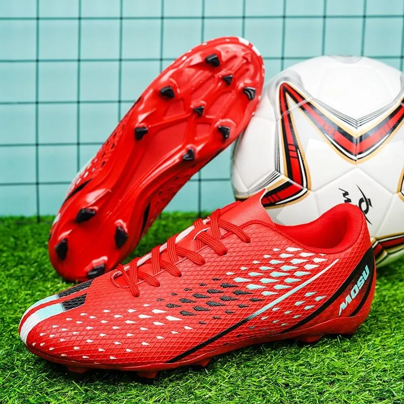 Soccer Cleats for Mens Womens Soccer Shoes High-Top Soccer Spikes Shoe Football Boots Big Boy's Training Sneaker Outdoor Indoor Running Shoes