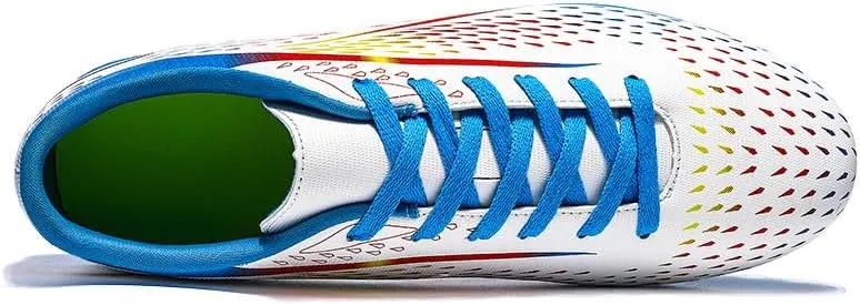 Soccer Cleats for Mens Womens Soccer Shoes High-Top Soccer Spikes Shoe Football Boots Big Boy's Training Sneaker Outdoor Indoor Running Shoes
