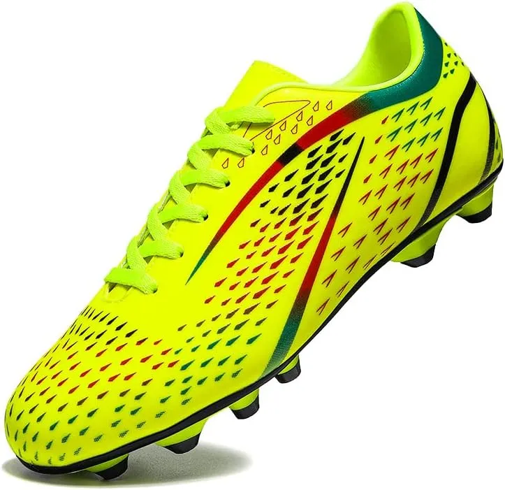 Soccer Cleats for Mens Womens Soccer Shoes High-Top Soccer Spikes Shoe Football Boots Big Boy's Training Sneaker Outdoor Indoor Running Shoes