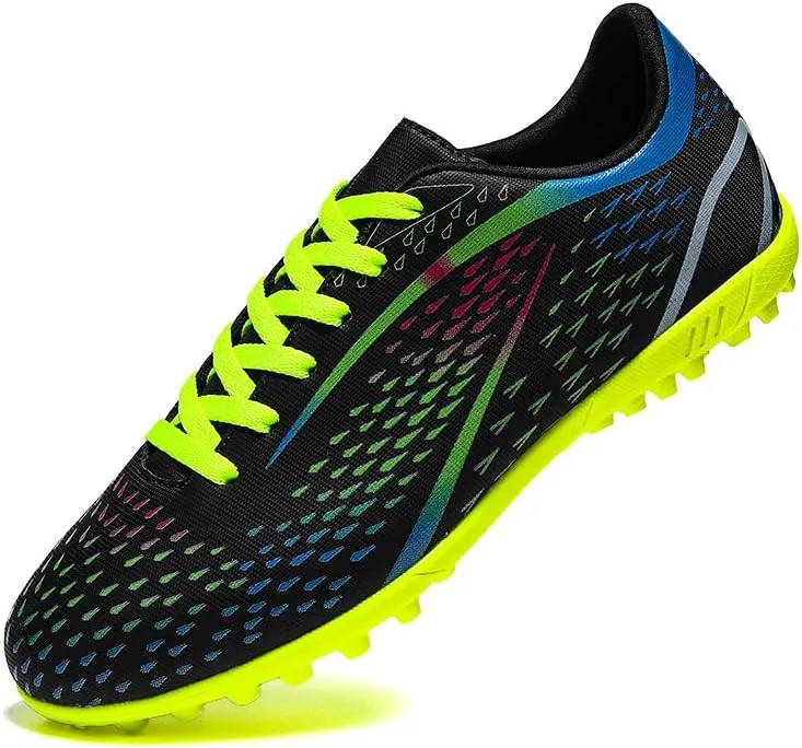 Soccer Cleats for Mens Womens Soccer Shoes High-Top Soccer Spikes Shoe Football Boots Big Boy's Training Sneaker Outdoor Indoor Running Shoes
