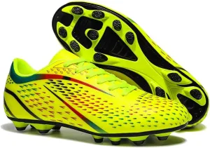 Soccer Cleats for Mens Womens Soccer Shoes High-Top Soccer Spikes Shoe Football Boots Big Boy's Training Sneaker Outdoor Indoor Running Shoes