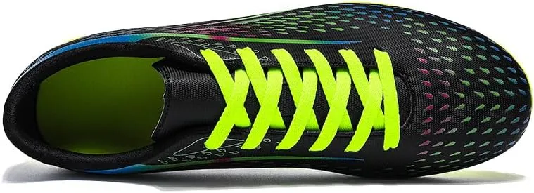 Soccer Cleats for Mens Womens Soccer Shoes High-Top Soccer Spikes Shoe Football Boots Big Boy's Training Sneaker Outdoor Indoor Running Shoes