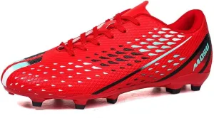 Soccer Cleats for Mens Womens Soccer Shoes High-Top Soccer Spikes Shoe Football Boots Big Boy's Training Sneaker Outdoor Indoor Running Shoes