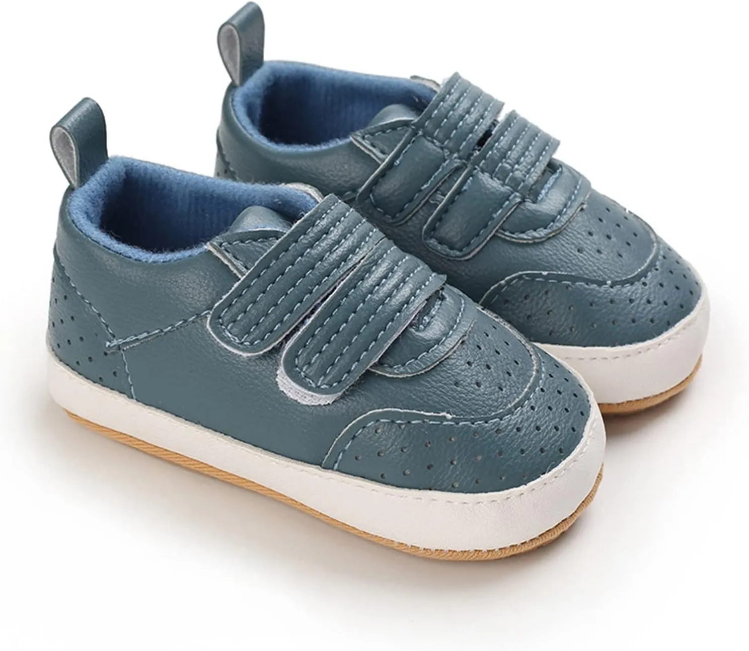 Spring and Summer Children Baby Toddler Shoes Boys and Girls Casual Shoes Flat Bottom Light Breathable Comfortable Solid Color Hook Loop Baby Girl Ballet Shoes