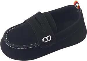 Spring and Summer Children Baby Toddler Shoes Boys and Girls Flat Sole Light Solid Color Slip On Comfortable Casual Shoes Baby Boy 18 Month