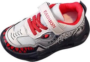 Toddler Boys Girls Light Up Shoes LED Lightweight Mesh Breathable Walking Sneakers Kids Fashion Little Kid Sneakers