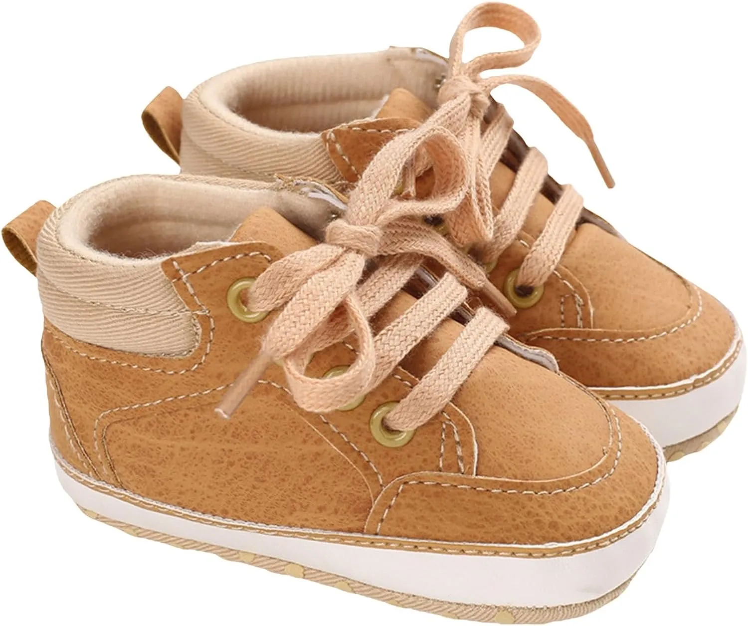 Toddler Girls Boys High Top Canvas Shoes Soft Rubber Sole Warm Sport Shoes Outdoor Casual Solid Boots with Strap