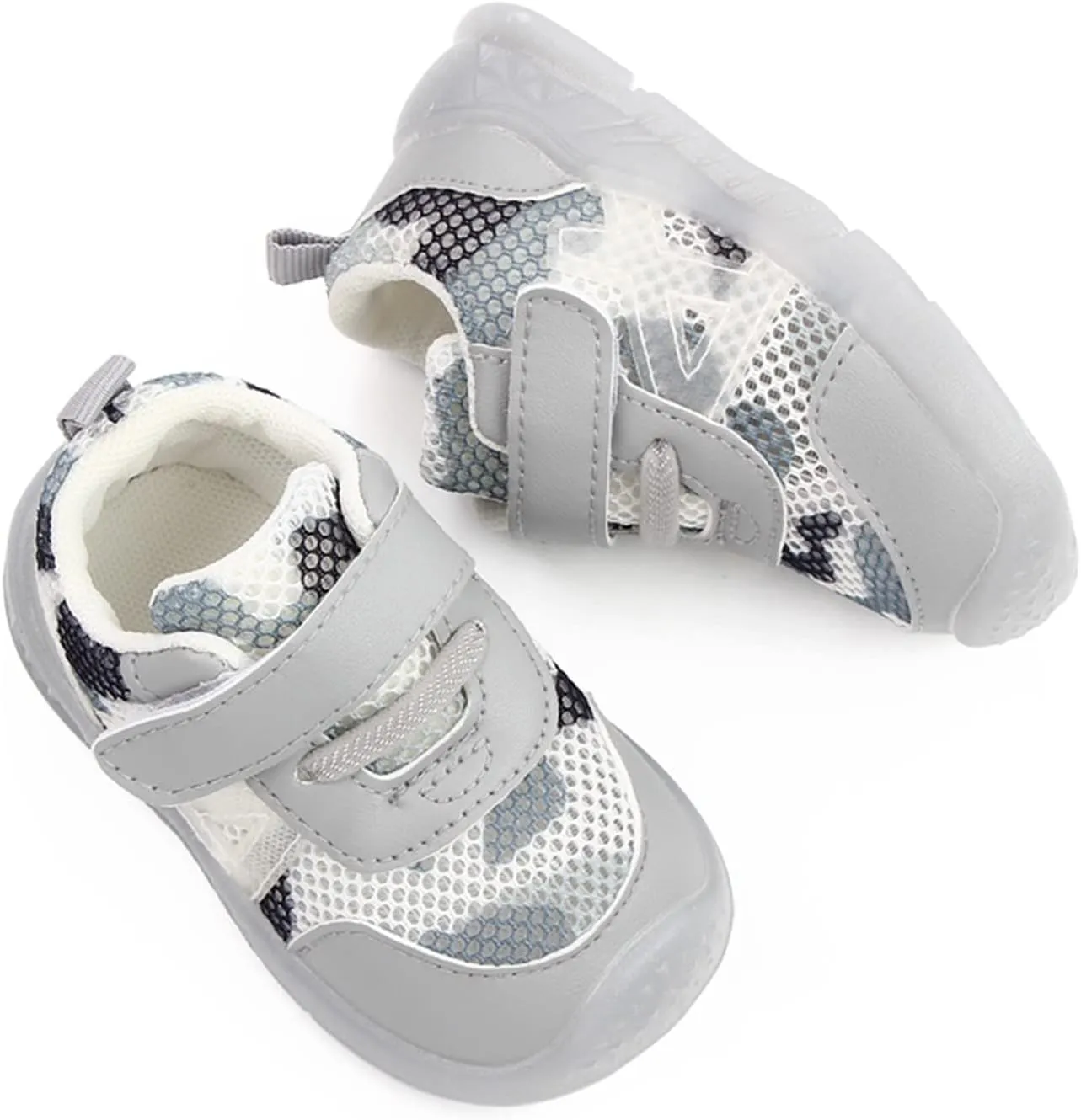 Toddlers Shoes Size 6 Boys and Girls Children Breathable Hook Loop Non Slip Soft Sole Size 7 Toddler Boy Shoes