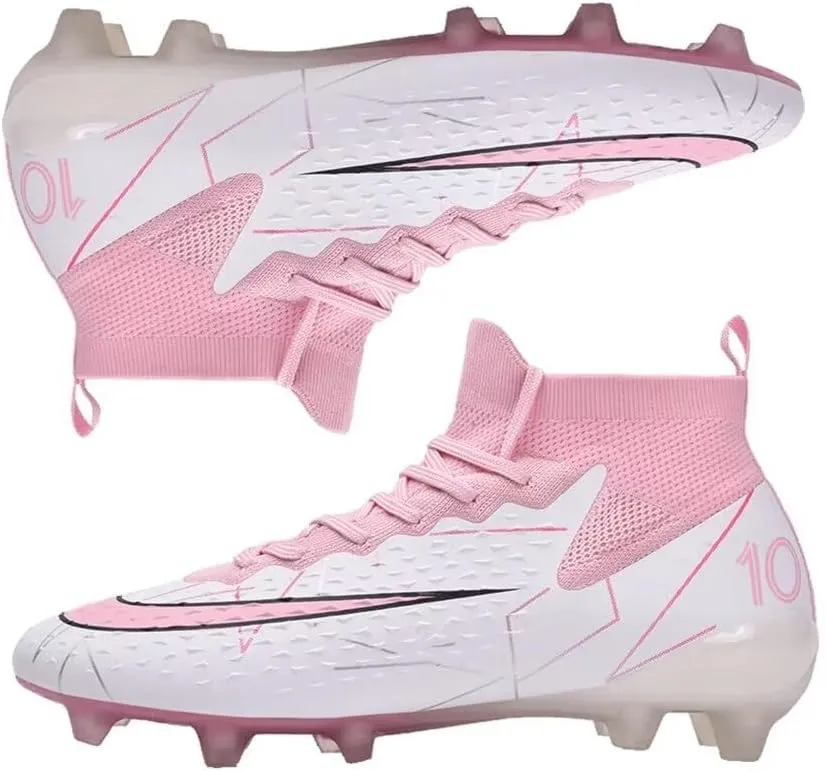 Turf Soccer Shoes Men Women Indoor Soccer Cleats Youth Football Boots Adult High Top Training Zapatos de Fútbol TF FG