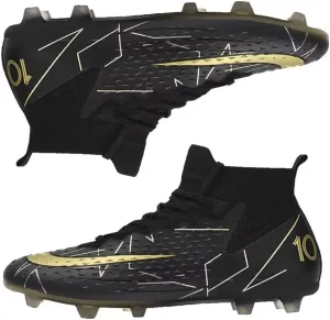 Turf Soccer Shoes Men Women Indoor Soccer Cleats Youth Football Boots Adult High Top Training Zapatos de Fútbol TF FG
