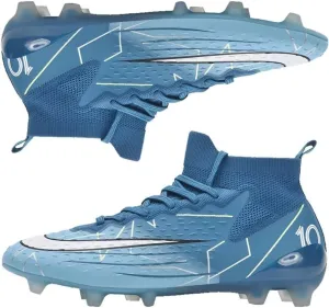 Turf Soccer Shoes Men Women Indoor Soccer Cleats Youth Football Boots Adult High Top Training Zapatos de Fútbol TF FG