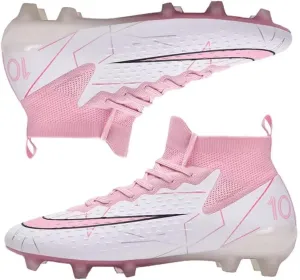 Turf Soccer Shoes Men Women Indoor Soccer Cleats Youth Football Boots Adult High Top Training Zapatos de Fútbol TF FG