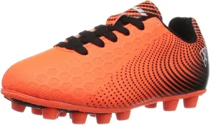 Vizari USA Stealth Boys Girls Soccer Cleats | Youth Firm Ground Athletic Outdoor Football Shoes for Toddler, Little Kid, Big Kid | Lightweight & Durable