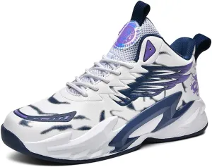 WILTENA Womens Fashion Mesh Breathable Anti-Slip Basketball Shoes Mens Sports Athletic Running Training Sneakers Casual Shoes