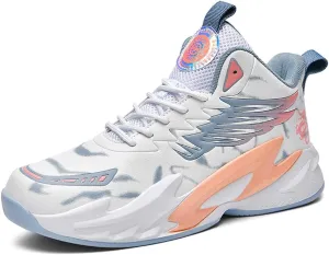 WILTENA Womens Fashion Mesh Breathable Anti-Slip Basketball Shoes Mens Sports Athletic Running Training Sneakers Casual Shoes