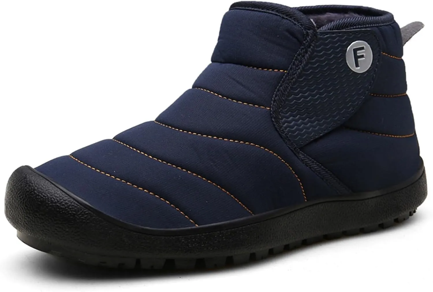 Winter Boots Women Wide Short Snow Boots Womens Comfortable Warm Barefoot Shoes Grounded Footwear Hiking Ankle Boots for Women Men Snow Booties
