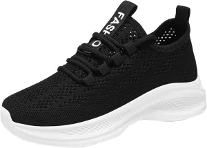 Women Lightweight Mesh Sneaker Breathable Running Cloud Soft Sole Non Slip Sports Athletic Tennis Trainer Shoes