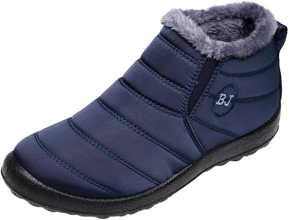 Womens Boots Winter Cute Ladies Premium Warm & Comfy Snow Boots Snow Boots Womens Winter Ankle Boots Ladies Plush Lined Snow Boot Barefoot Shoes Men Mens Booties Winter