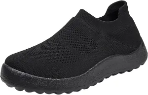 Women's Slip on Shoes Canvas Sneakers Loafers Non Slip Mens Casual Shoes Wide Width Brown Casual Shoes Walking Sneakers Waterproof Tennis Shoe White Loafers