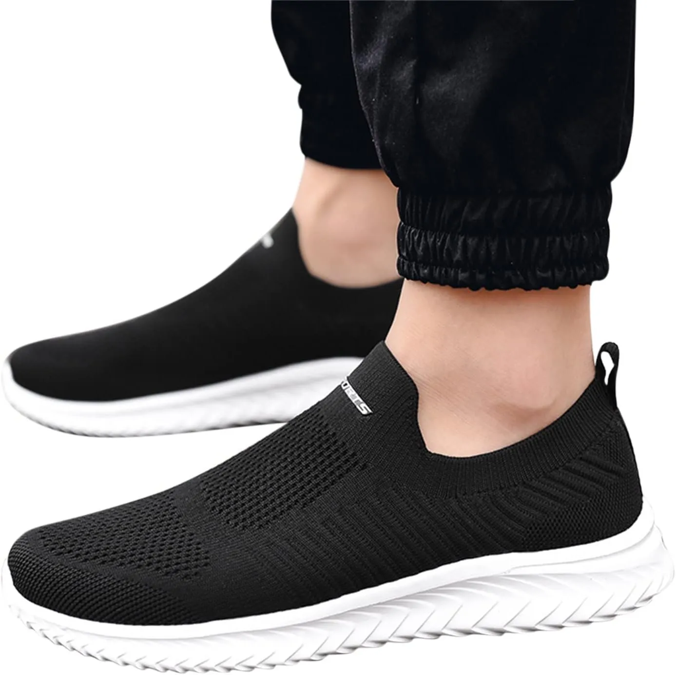 Women's Slip on Shoes Canvas Sneakers Loafers Non Slip Mens Dress Shoes Fashion Women's Shoes Casual Slip On Sneakers Tennis Shoe White Loafers