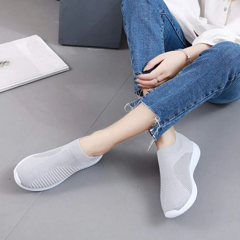 Womens Slip on Walking Shoes Comfort Lightweight Mens Running Shoes Lightweight Casual Work Shoes Walking Sneakers Waterproof Tennis Shoe Cross Trainer Shoe