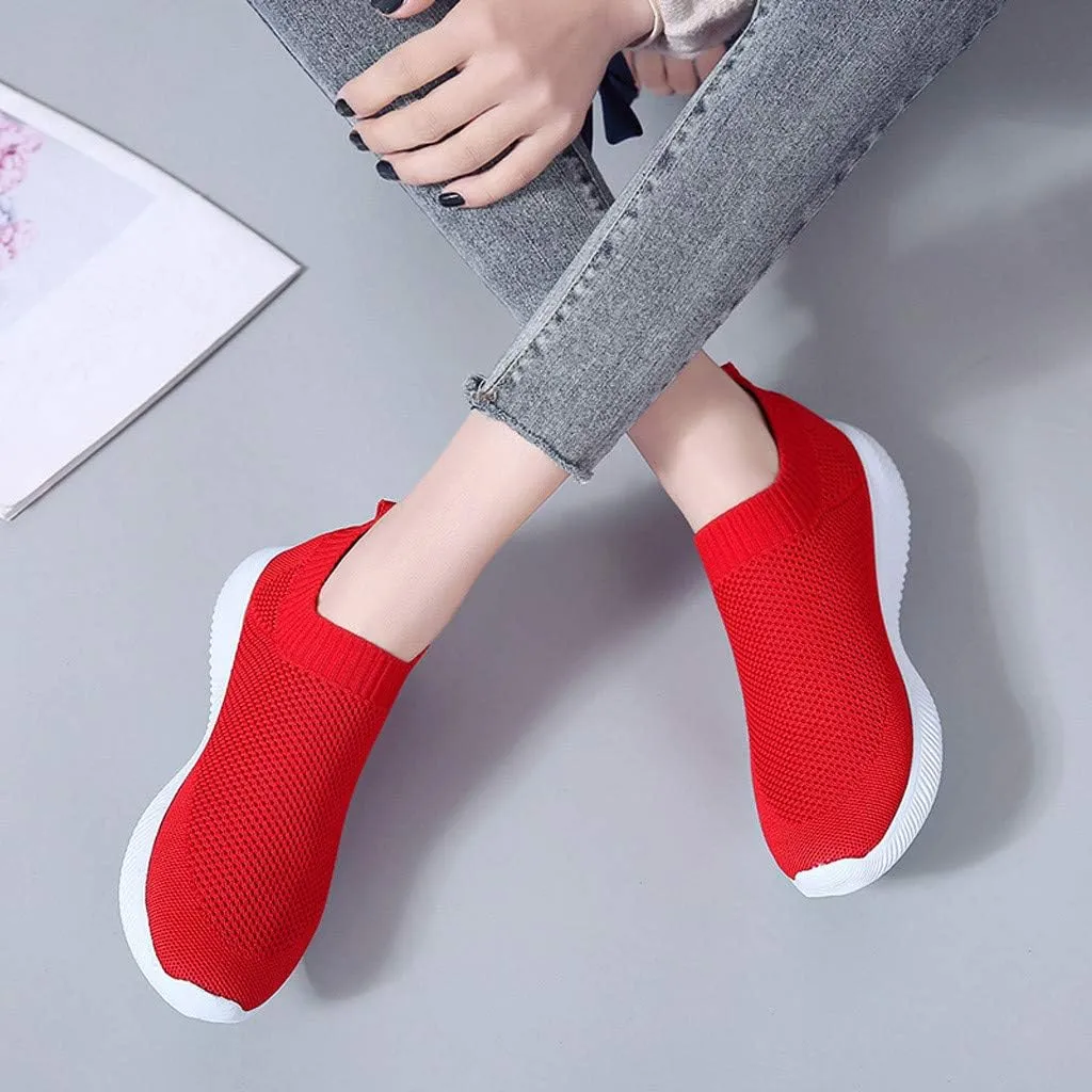 Women's Slip on Walking Shoes Tennis Lightweight Gym Non Slip Work Shoes Women Casual Women's Shoes Casual Fashion Sneakers 2025 Platform Tennis Shoe Trainers Shoe