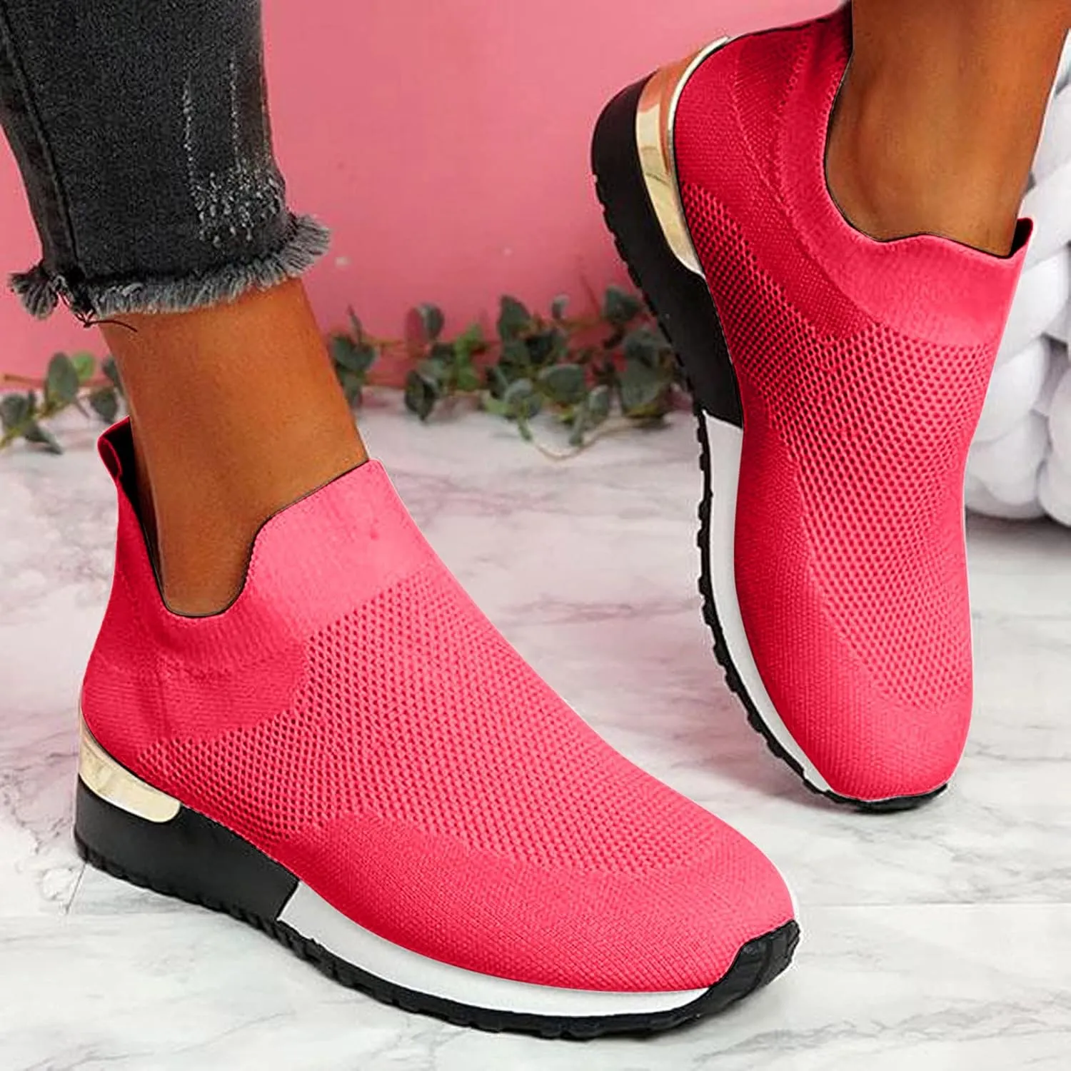 Womens Tennis Shoes Men's Casual Shoes White Platform Sneakers for Women Walking Shoes Wide Width Running Shoes Women Sneakers Tennis Work Tennis Shoes for Men