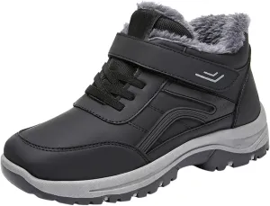 Womens Winter Boots Wide Width Adults Waterproof Slip On Boots Snow Boots for Womens Winter Shoes Warm Womens Snow Boot Slip On Hiking Boots Women Mens Booties Winter