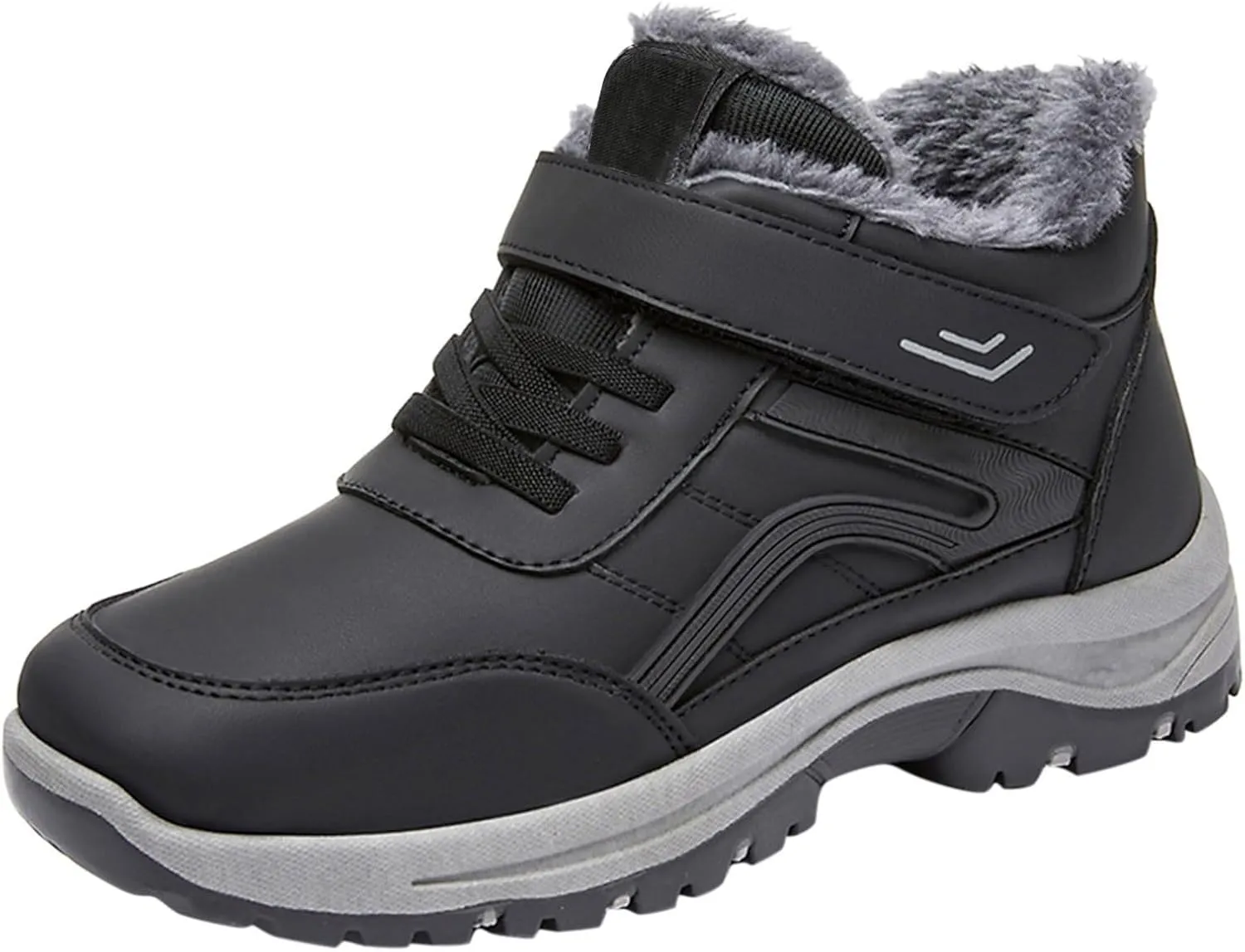 Womens Winter Boots Wide Width Adults Waterproof Slip On Boots Snow Boots for Womens Winter Shoes Warm Womens Snow Boot Slip On Hiking Boots Women Mens Booties Winter